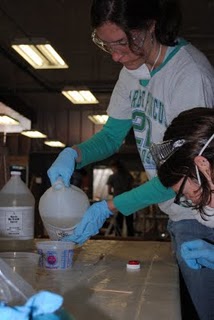 2 part epoxy resin school